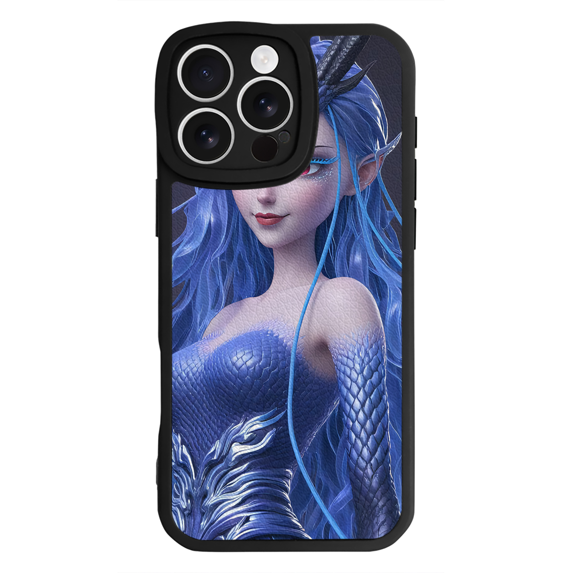 （画像用） Ne Zha 2 ナタ 魔童の大暴れ 【iPhone 16シリーズ対応】シリコンスマホケース（レザー調） 材質：シリコン